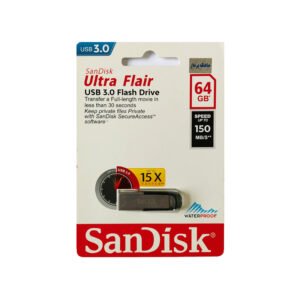 فلش مموری SanDisk مدل Ultra Flair ظرفیت 64 گیگابایت